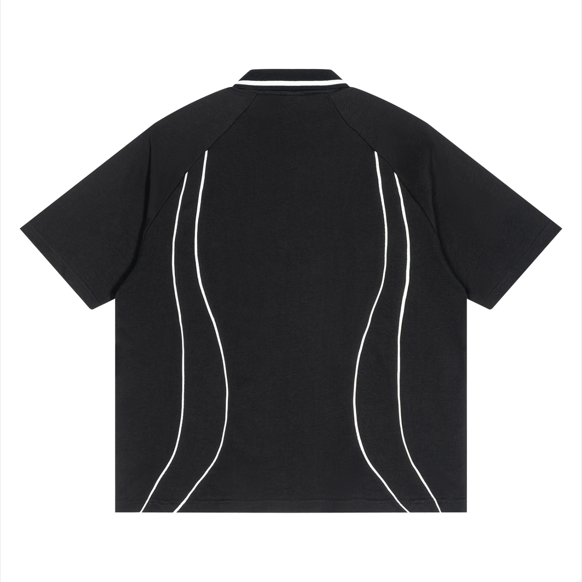 Contrast Piping Polo Shirt